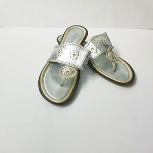 A. Giannetti Shoes - A.Giannett silver and gold sandals size 9.5 A. Giannetti Shoes - A.Giannett silver and gold sandals size 9.5
